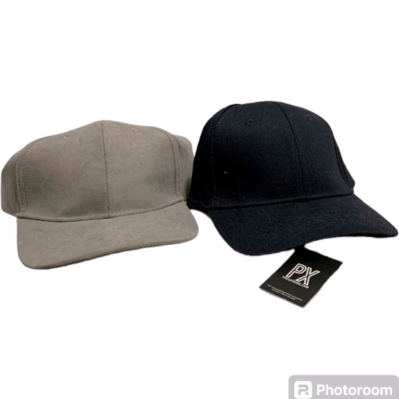 PX Clothing Baseball Caps New Unisex Gray, Navy Blue - Picture 1 of 8